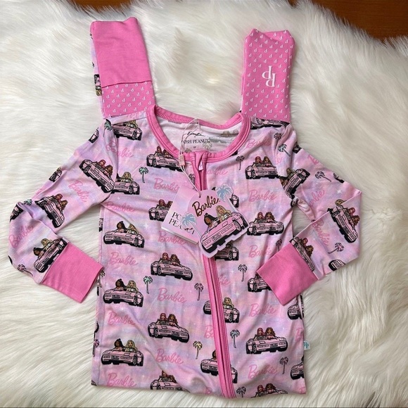 Posh Peanut Cruisin Barbie convertible footie baby toddler girl posh Barbie 2T